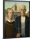 "American Gothic", Grant Wood