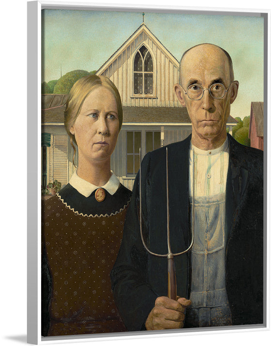 "American Gothic", Grant Wood