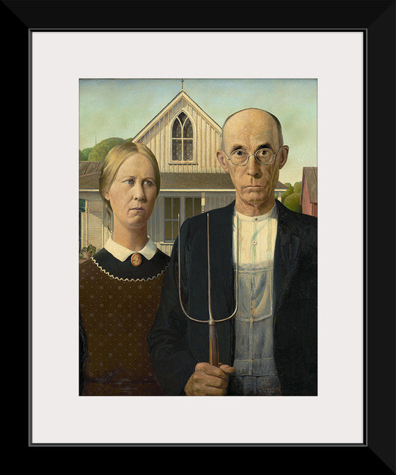 "American Gothic", Grant Wood