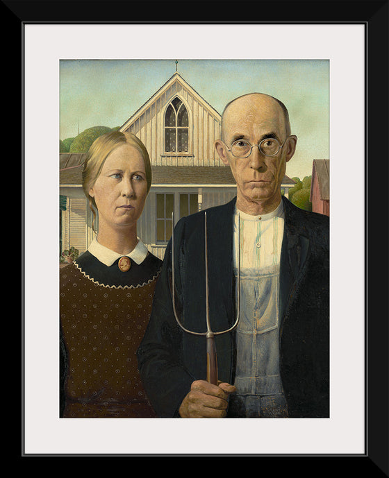 "American Gothic", Grant Wood