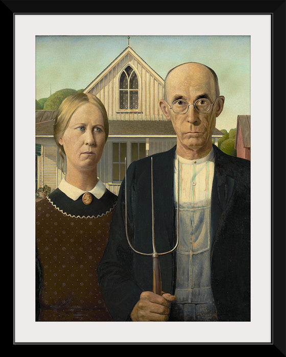 "American Gothic", Grant Wood