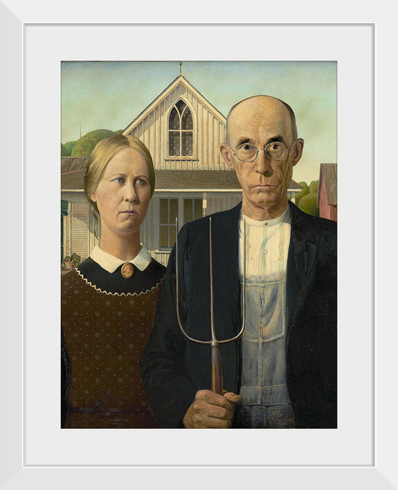 "American Gothic", Grant Wood