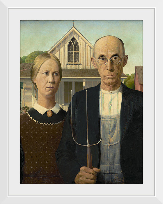 "American Gothic", Grant Wood