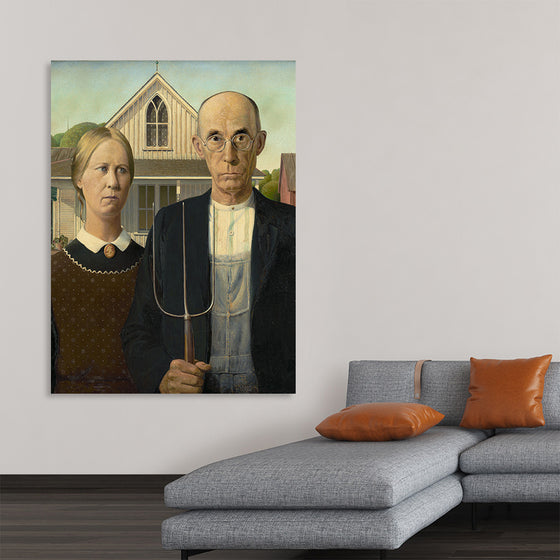 "American Gothic", Grant Wood