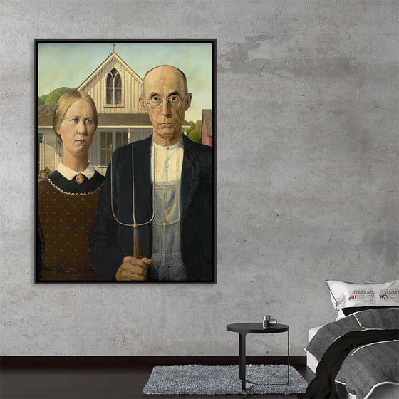 "American Gothic", Grant Wood