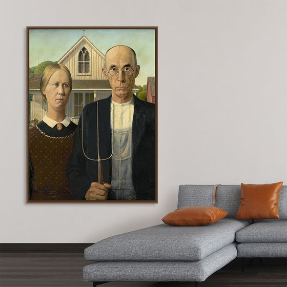 "American Gothic", Grant Wood