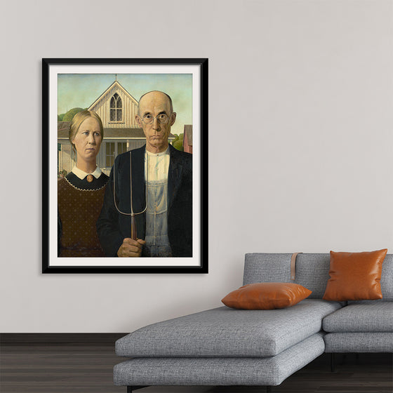 "American Gothic", Grant Wood