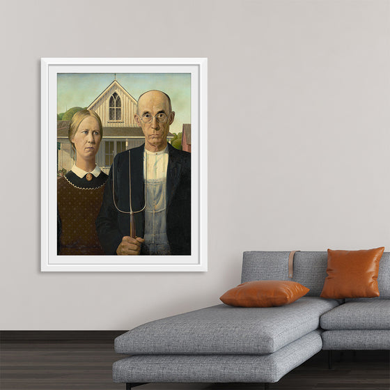 "American Gothic", Grant Wood