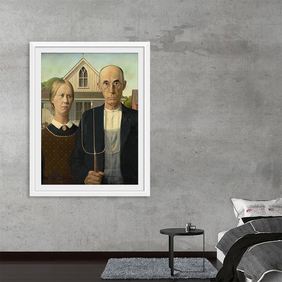 "American Gothic", Grant Wood