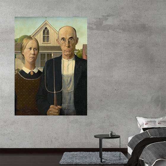 "American Gothic", Grant Wood