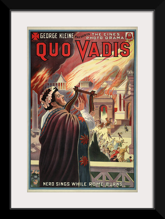 "Poster for Quo Vadis", George Kleine