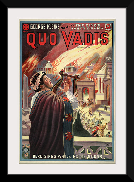 "Poster for Quo Vadis", George Kleine