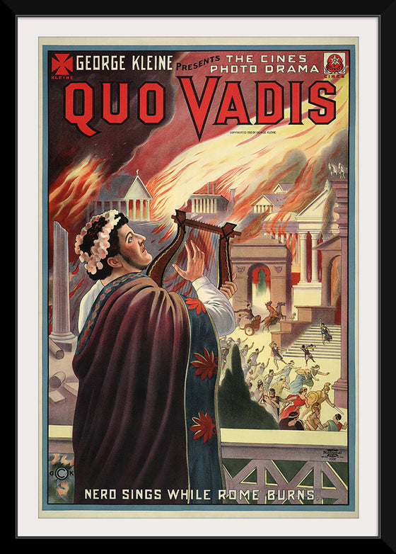 "Poster for Quo Vadis", George Kleine