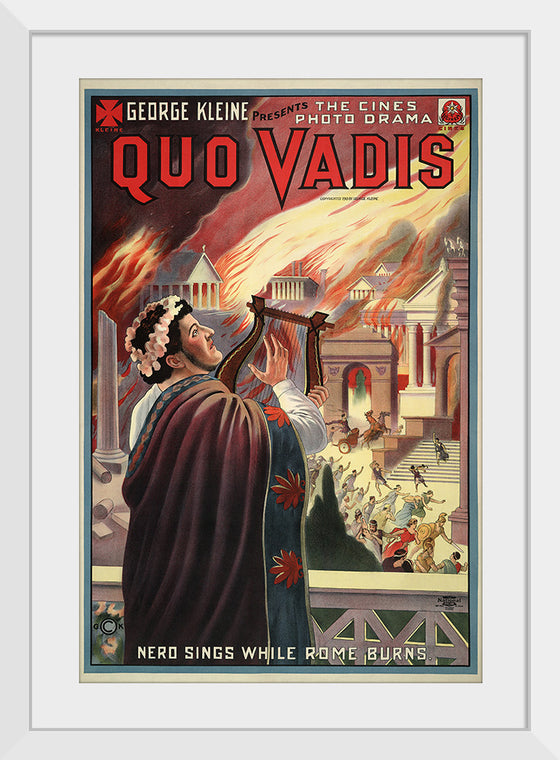 "Poster for Quo Vadis", George Kleine