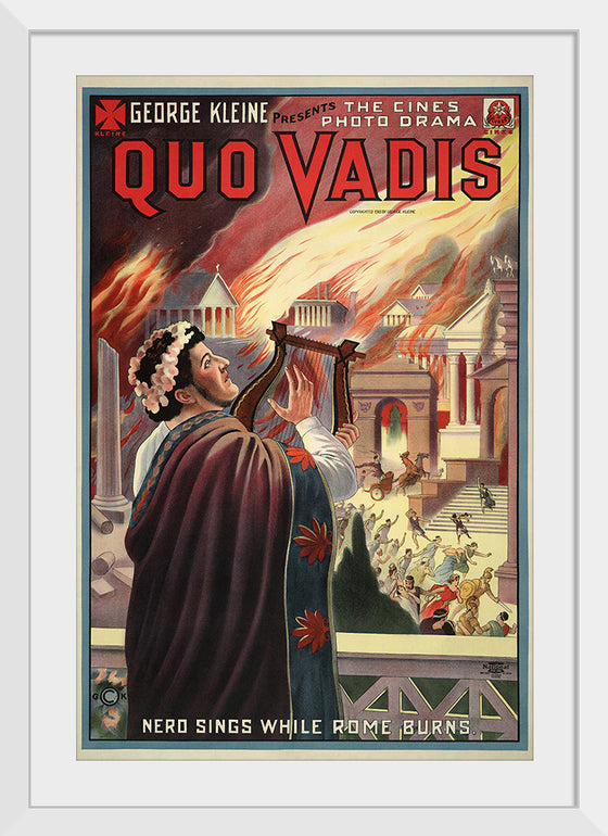 "Poster for Quo Vadis", George Kleine