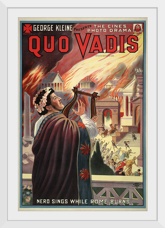 "Poster for Quo Vadis", George Kleine