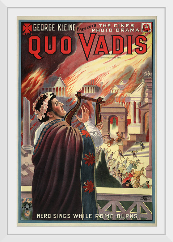 "Poster for Quo Vadis", George Kleine