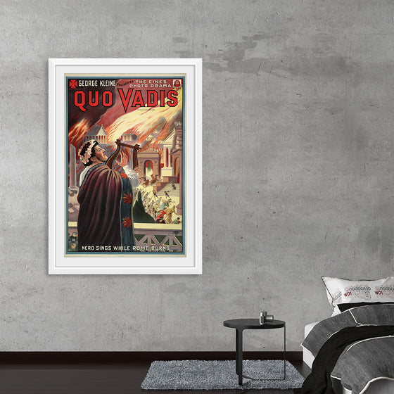 "Poster for Quo Vadis", George Kleine