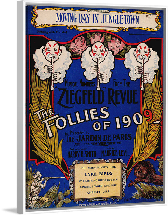 "Moving Day in Jungle Town, The Follies of 1909", William Austin Starmer