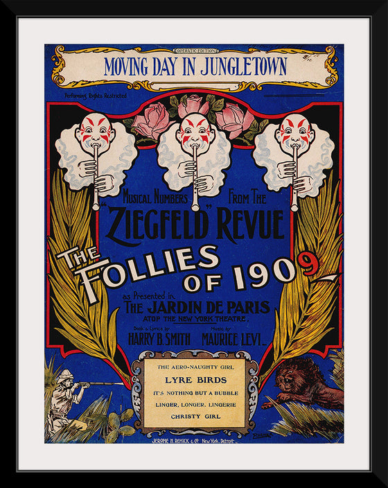 "Moving Day in Jungle Town, The Follies of 1909", William Austin Starmer
