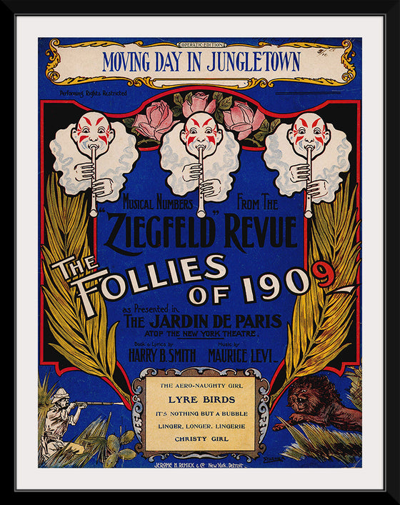 "Moving Day in Jungle Town, The Follies of 1909", William Austin Starmer