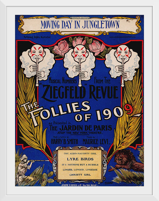 "Moving Day in Jungle Town, The Follies of 1909", William Austin Starmer