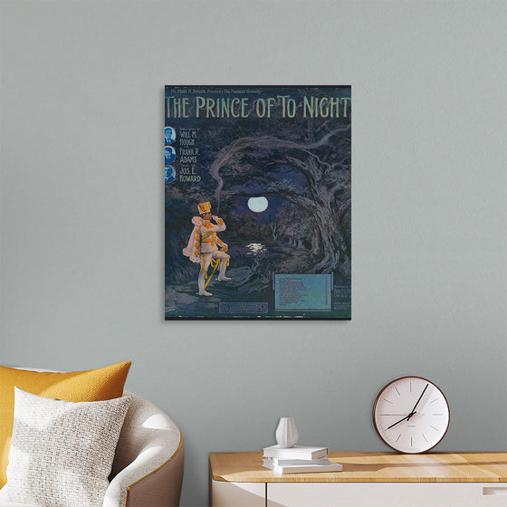 "The Prince of To-night sheet music cover", William Austin Starmer