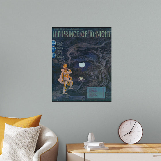 "The Prince of To-night sheet music cover", William Austin Starmer