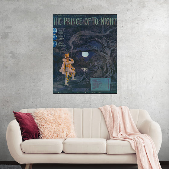 "The Prince of To-night sheet music cover", William Austin Starmer