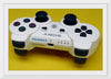 "Playstation DualShock 3 White Top Markings"