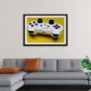 "Playstation DualShock 3 White Top Markings"