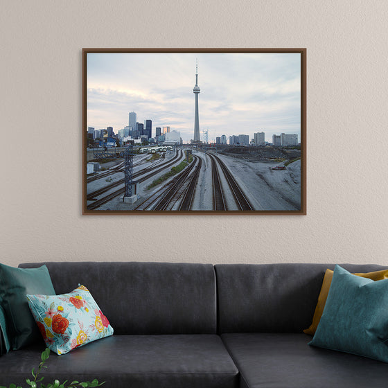 "GO Transit, downtown Toronto, ON on October 9, 1987", Roger Puta