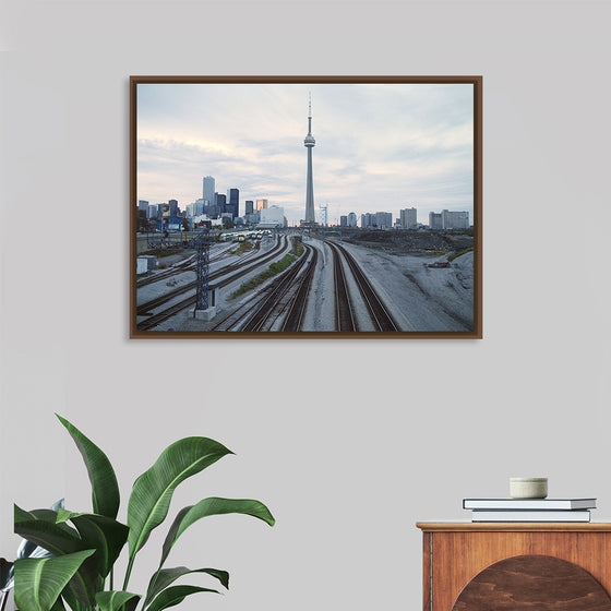 "GO Transit, downtown Toronto, ON on October 9, 1987", Roger Puta