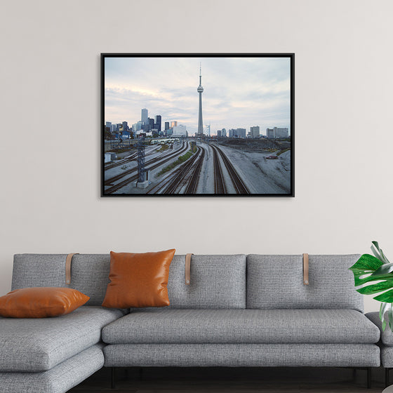 "GO Transit, downtown Toronto, ON on October 9, 1987", Roger Puta