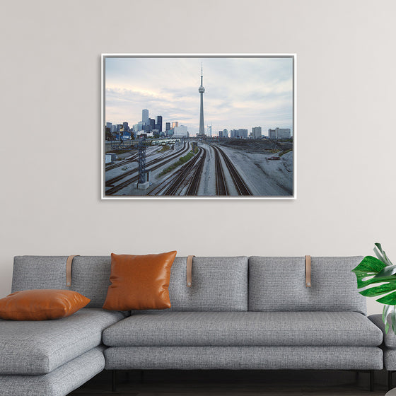 "GO Transit, downtown Toronto, ON on October 9, 1987", Roger Puta