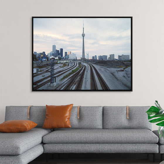 "GO Transit, downtown Toronto, ON on October 9, 1987", Roger Puta