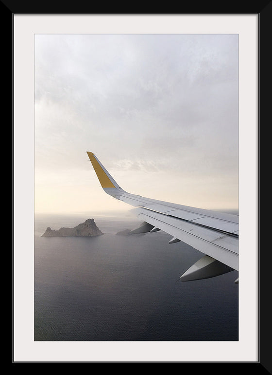 "View From a Plane, Balearic Islands, Spain"