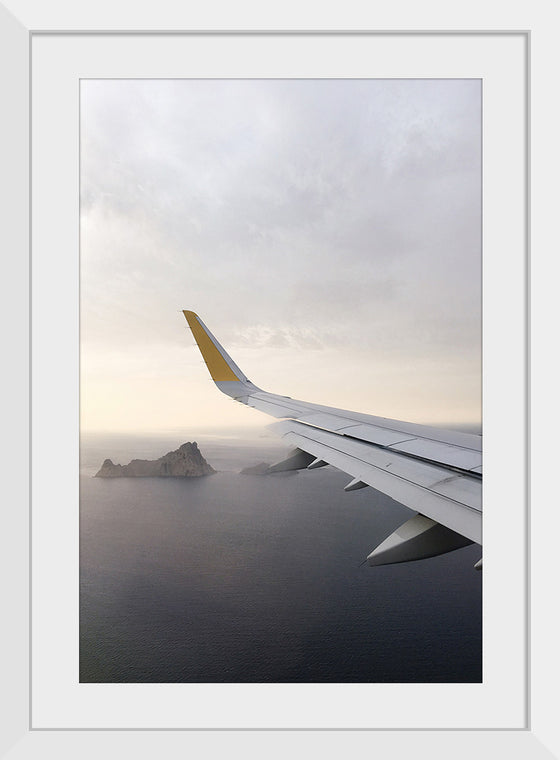 "View From a Plane, Balearic Islands, Spain"