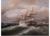 "An American Ship in Distress", Thomas Birch