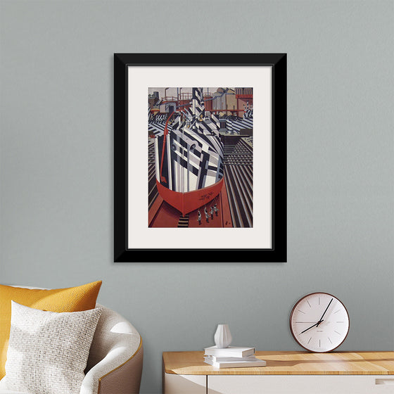 "Dazzle-ships in Drydock at Liverpool", Edward Wadsworth