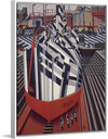 "Dazzle-ships in Drydock at Liverpool", Edward Wadsworth