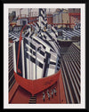 "Dazzle-ships in Drydock at Liverpool", Edward Wadsworth