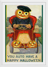 "You Auto Have a Happy Hallowe'en", International Art Publishing Company