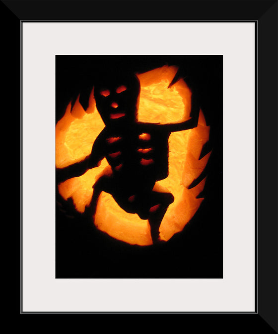 "Skeleton Jack-O-Lantern"