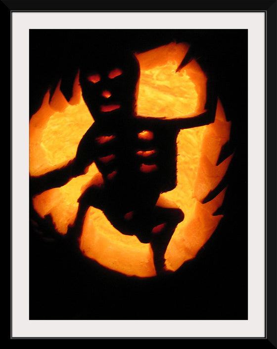 "Skeleton Jack-O-Lantern"