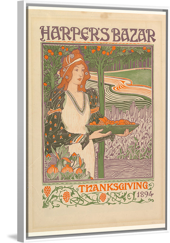 "Harper's Bazar: Thanksgiving", Louis John Rhead