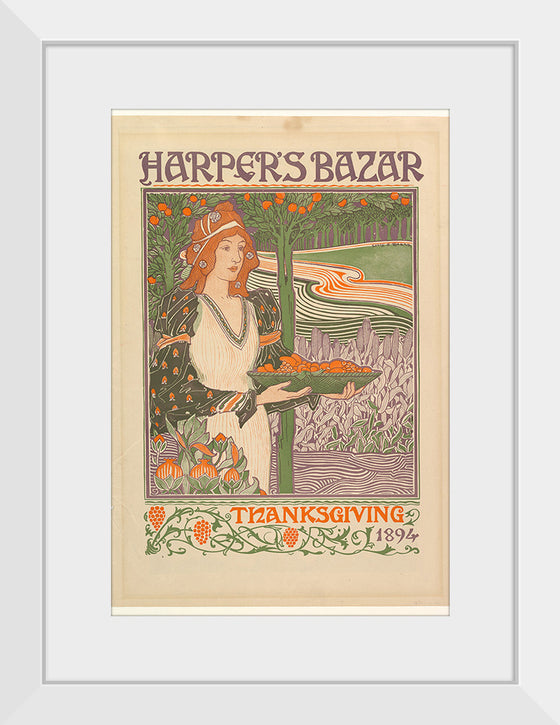 "Harper's Bazar: Thanksgiving", Louis John Rhead