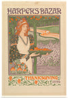 "Harper's Bazar: Thanksgiving", Louis John Rhead