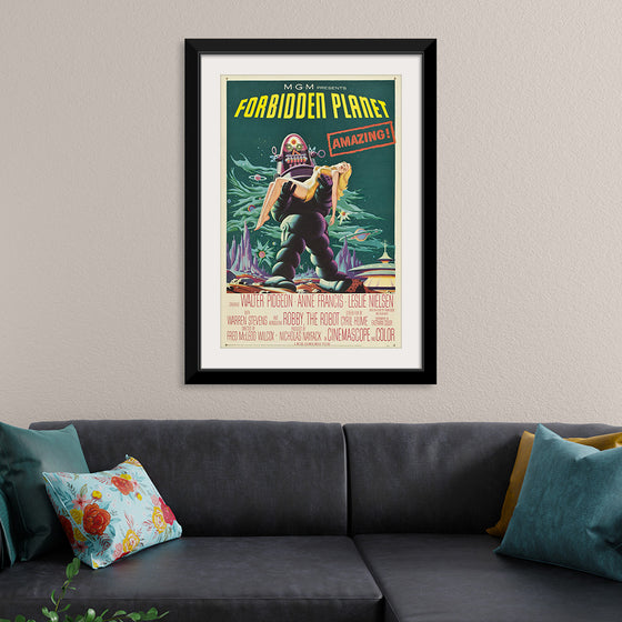 "Forbidden Planet Poster"