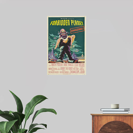 "Forbidden Planet Poster"